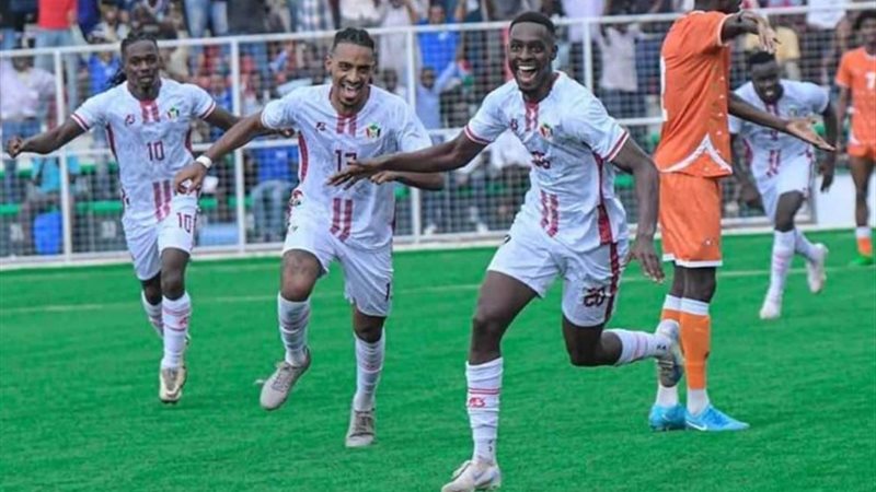 فرحة منتخب السودان