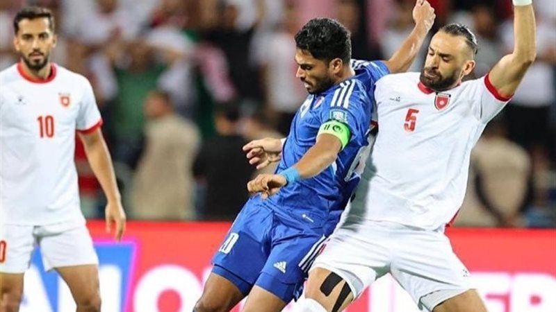 منتخب الكويت والأردن