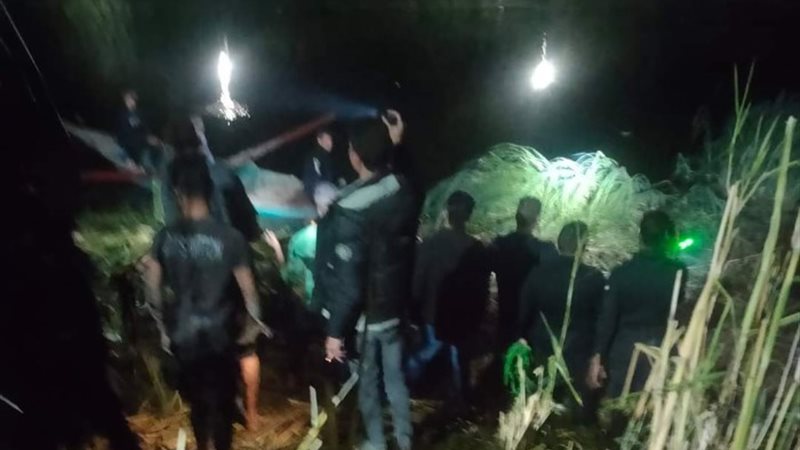 انقلاب سيارتين فى الترعة الإبراهمية