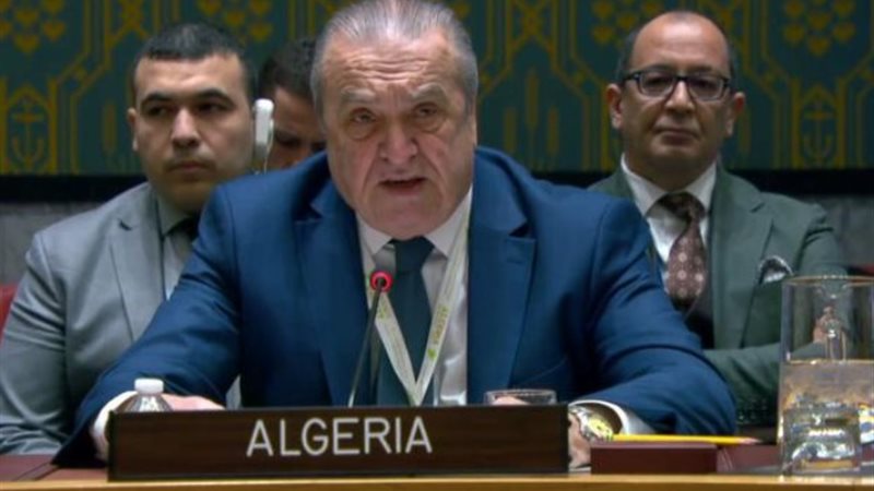 مندوب الجزائر في مجلس الأمن