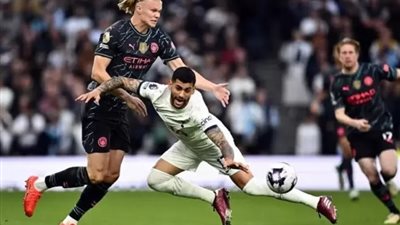 الموعد والقنوات الناقلة لمباراة مانشستر سيتي وتوتنهام في الدوري الإنجليزي