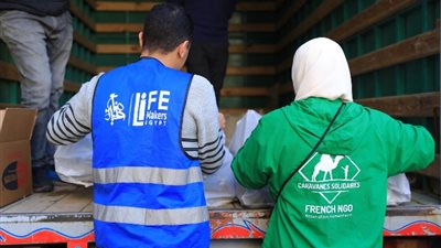 التحالف الوطني ينظم قافلة لدعم الفلسطينيين بمصر