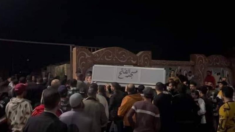 جانب من الجنازة