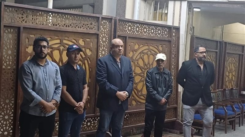 عزاء الفنان عادل الفار