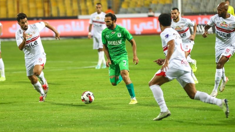 مباراة الزمالك وبيراميدز
