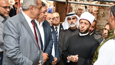 وزير الأوقاف يؤكد حرصه على تذليل أي عقبة تواجه ترميم مسجد عبد الرحمن كتخدا
