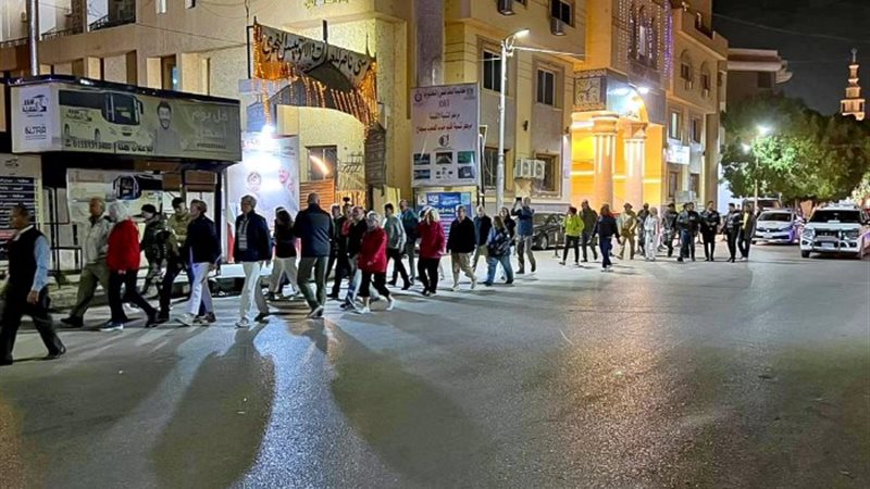 جانب من زيارة الوفد السياحي
