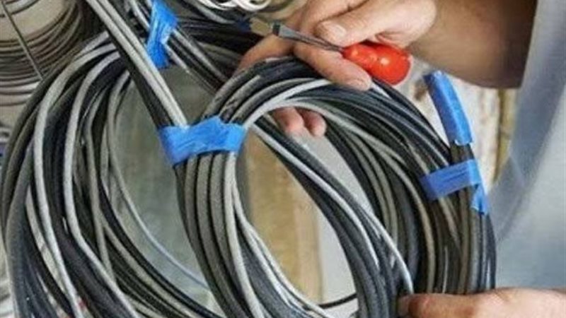 سرقة أسلاك كهربائية - أرشيفية