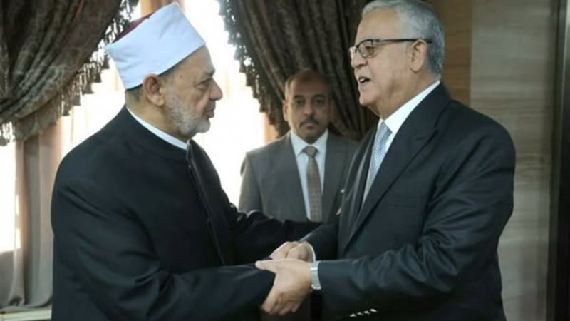 شيخ الأزهر ورئيس مجلس الوزراء
