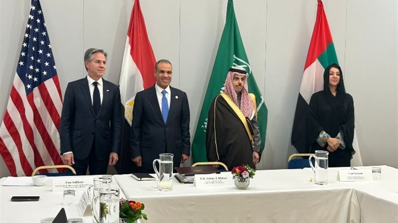 وزير الخارجية يشارك في في اجتماع رباعي معني بالسودان