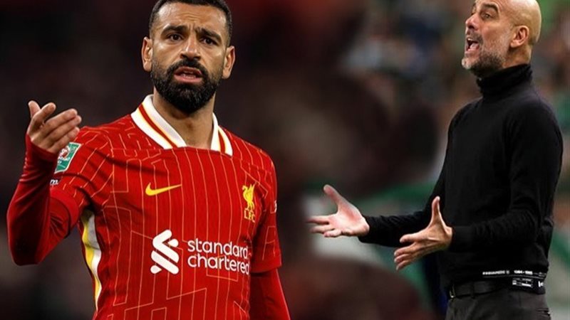 جوارديولا ومحمد صلاح