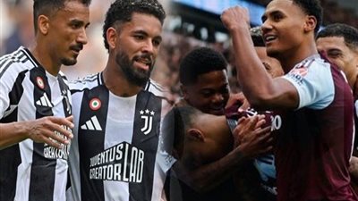 تيفو رائع لجمهور أستون فيلا امام يوفنتوس( فيديو)