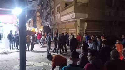 جهود مكثفة لحل لغز سقوط سيدة من الطابق الثامن في المحلة (صور)