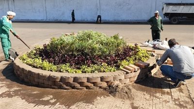 محافظة الجيزة تتابع الاستعدادات الأخيرة لسوق اليوم الواحد في إمبابة