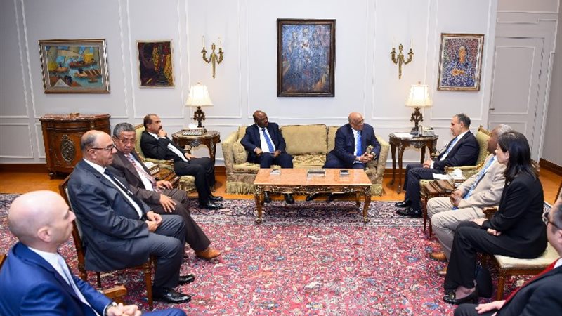 وزير الخارجية ورئيس البرلمان الجيبوتي