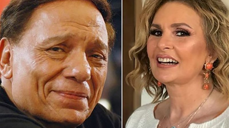 يسرا وعادل إمام - أرشيفية