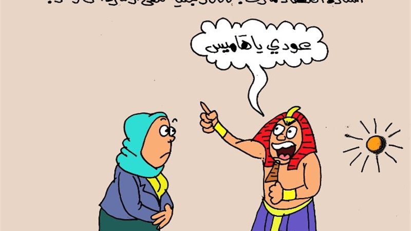 كاريكاتير الجمهور