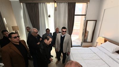 وزير الإسكان يتفقد موقع التجلي الأعظم بسانت كاترين