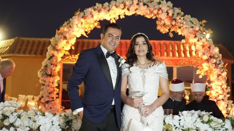 حفل زفاف الإعلامية ريهام عياد