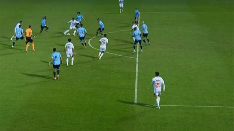 مباراة الزمالك وغزل المحلة