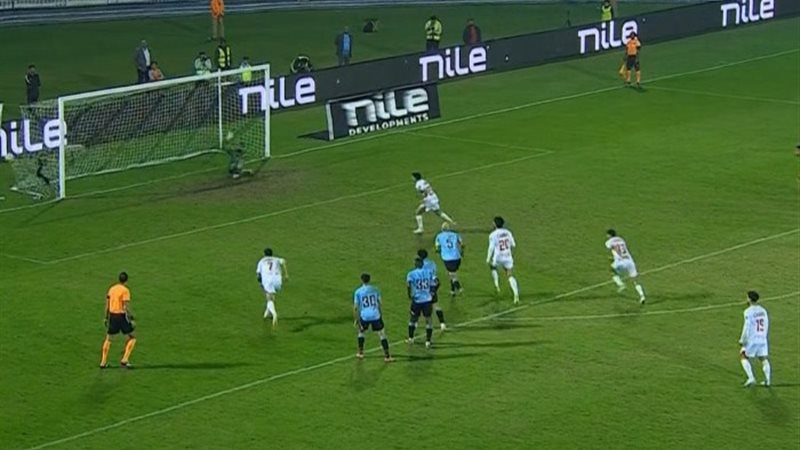 مباراة الزمالك وغزل المحلة