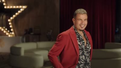 غياب عمرو دياب عن جلسة النطق بالحكم في قضية الشاب المصفوع