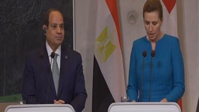 رئيسة وزراء الدنمارك: نثمن جهود مصر الدبلوماسية في الشرق الأوسط