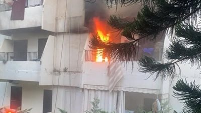 مصرع طبيبة ونجلها وإصابة ابنتها في حريق هائل بطنطا