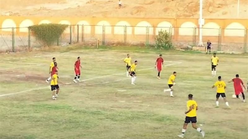 لقطة من المباراة
