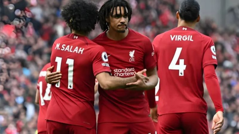 محمد صلاح - أرنولد - فان دايك