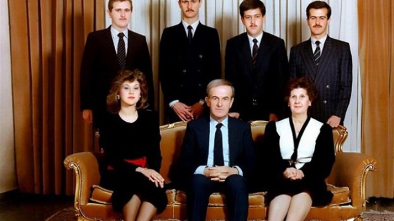 بشار الأسد وعائلته