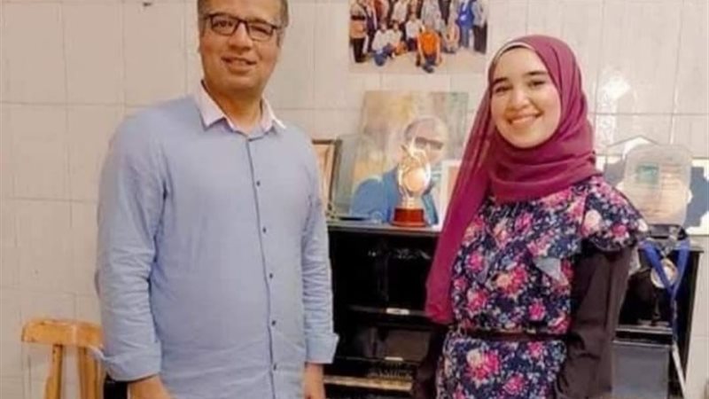 المعيدة دعاء ضحية غرق الميكروباص