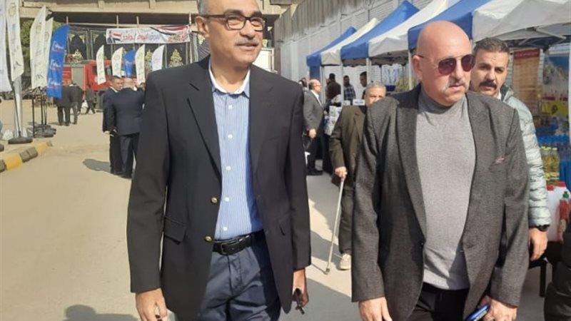النائب ايهاب منصور ورئيس حي العمرانية