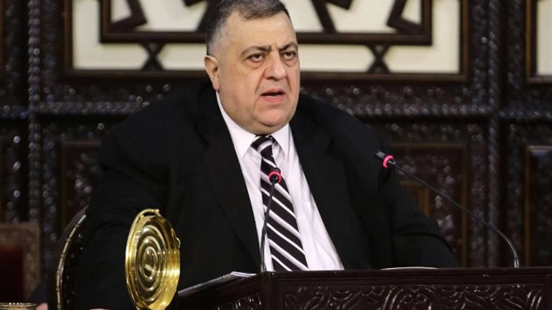 رئيس مجلس الشعب السوري حمودة يوسف صباغ