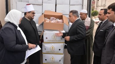 محافظ الدقهلية: استلام 2 طن لحوم من صكوك الإطعام لتوزيعه