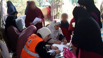المنطقة الشمالية العسكرية تنظم قوافل طبية لخدمة أهالي كفر الشيخ