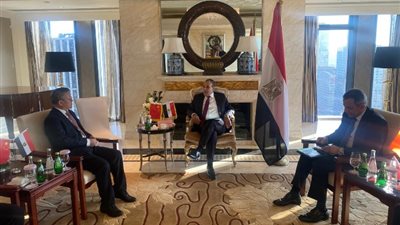 وزير الخارجية: نتطلع لتوسيع التعاون مع شركة صناعة الطيران الصينية «AVIC»