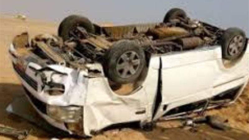 انقلاب سيارة - أرشيفية