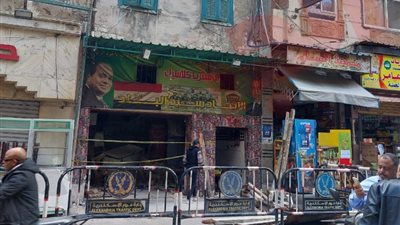 مأساة كبيرة، انهيار سقف مقهى وكالة الليمون في الإسكندرية (تفاصيل وصور)