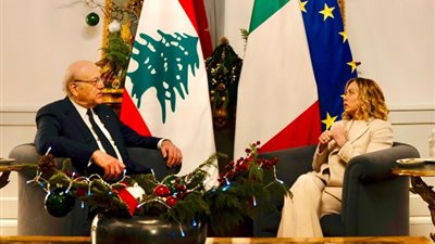 رئيسة وزراء إيطاليا تستقبل نجيب ميقاتي للمرة الأولى بعد وقف إطلاق النار