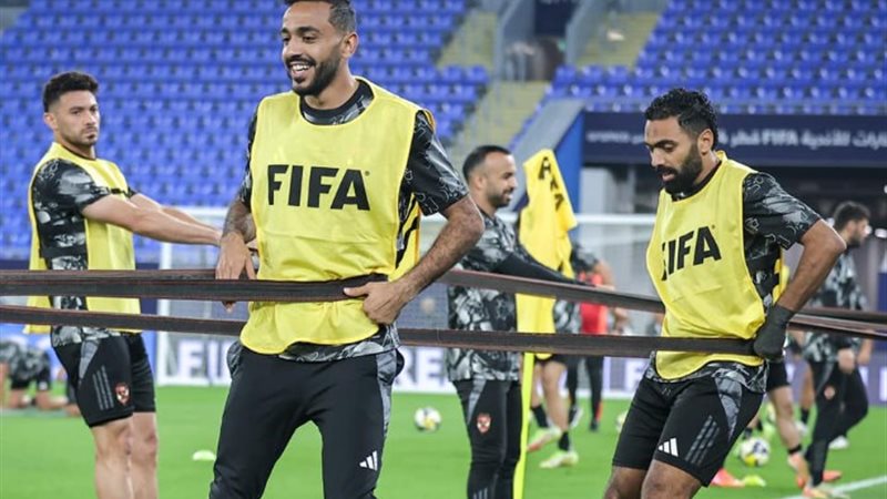 تدريبات الأهلي