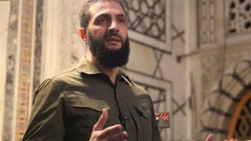 أحمد الشرع القائد العام لفرقة التنسيق العسكرية في سوريا
