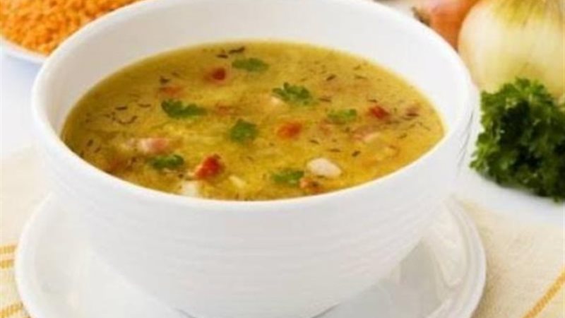 شوربة الخضار بالشوفان