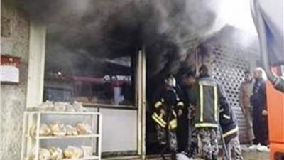 السيطرة على حريق بمخبز في منطقة دار السلام