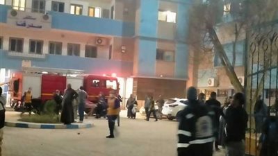 عاجل، حريق مروع بمستشفى الصدر بقنا يسفر عن إصابة 9 أشخاص بالاختناق