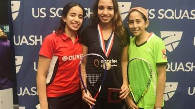 مصر تحصد 5 ألقاب في بطولة أمريكا المفتوحة لناشئي الاسكواش