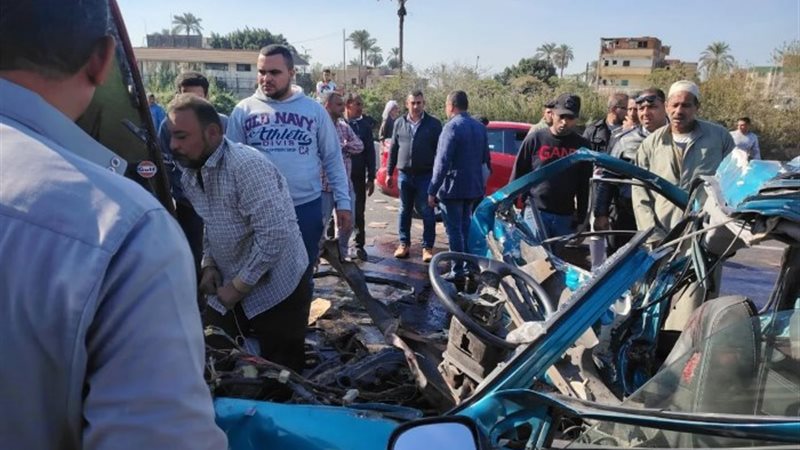 حادث بنها المنصورة