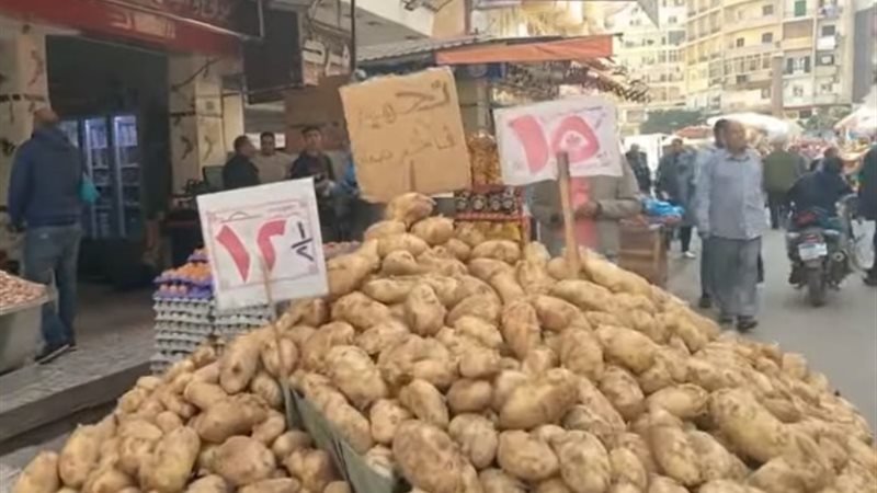من سوق الميدان في الاسكندرية