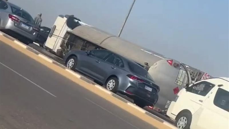 إنقلاب سيارة فنطاس