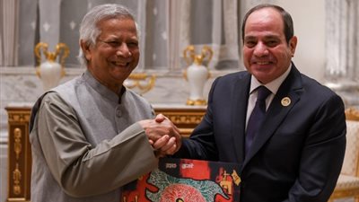 الرئيس السيسي يؤكد مواصلة تعزيز التعاون مع بنجلاديش في شتى المجالات
